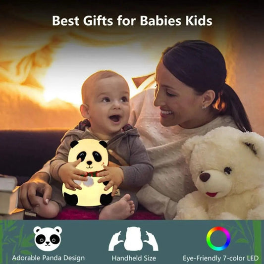 Big Panda Night Light Silicone