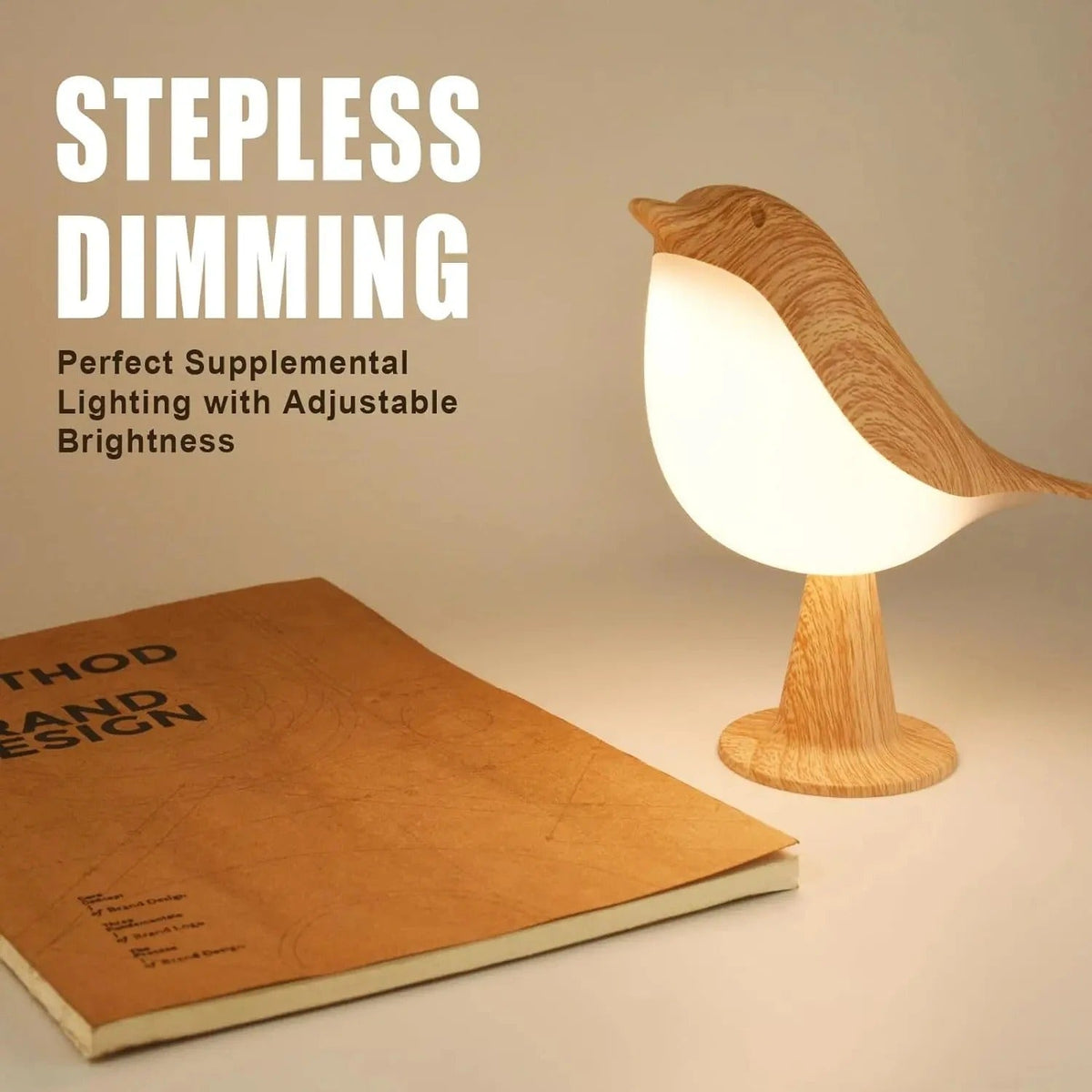 Touch Led Bird Lamp
