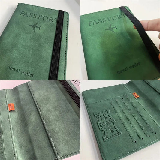 Passport Card Holder Travel Wallet