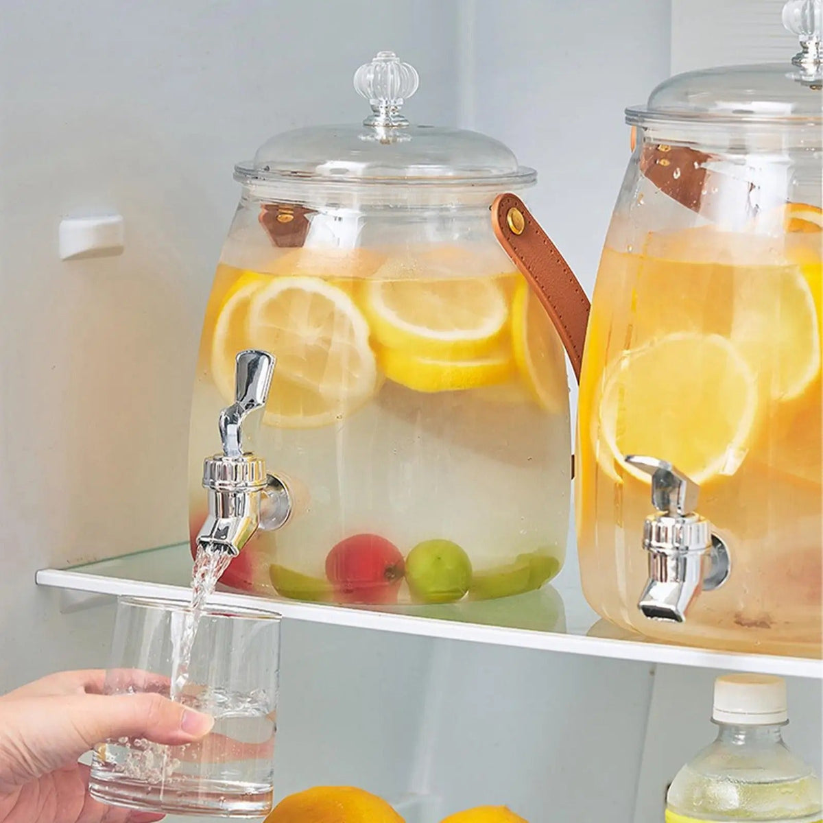Unbreakable Plastic Beverage Barrel Dispenser