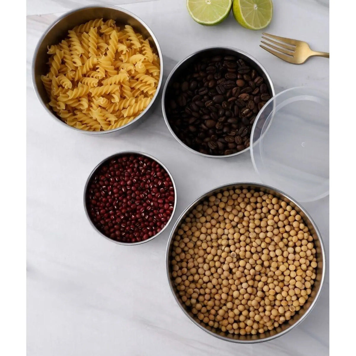 5pcs Stainless Steel Bowl Set