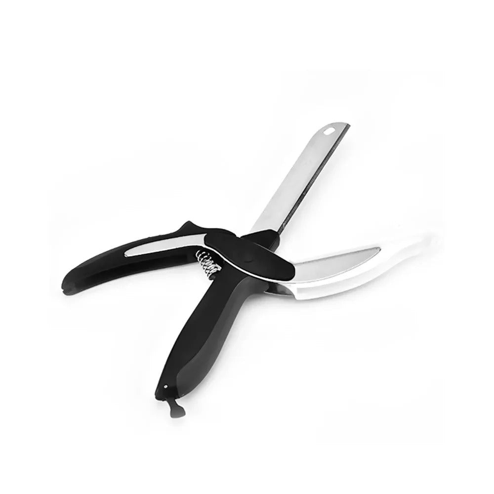 2 In 1 Multi-Function Stainless Steel Kitchen Scissors Cutter