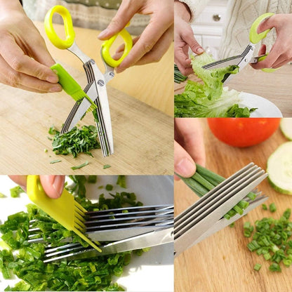 5 Layers Vegetable Scissor