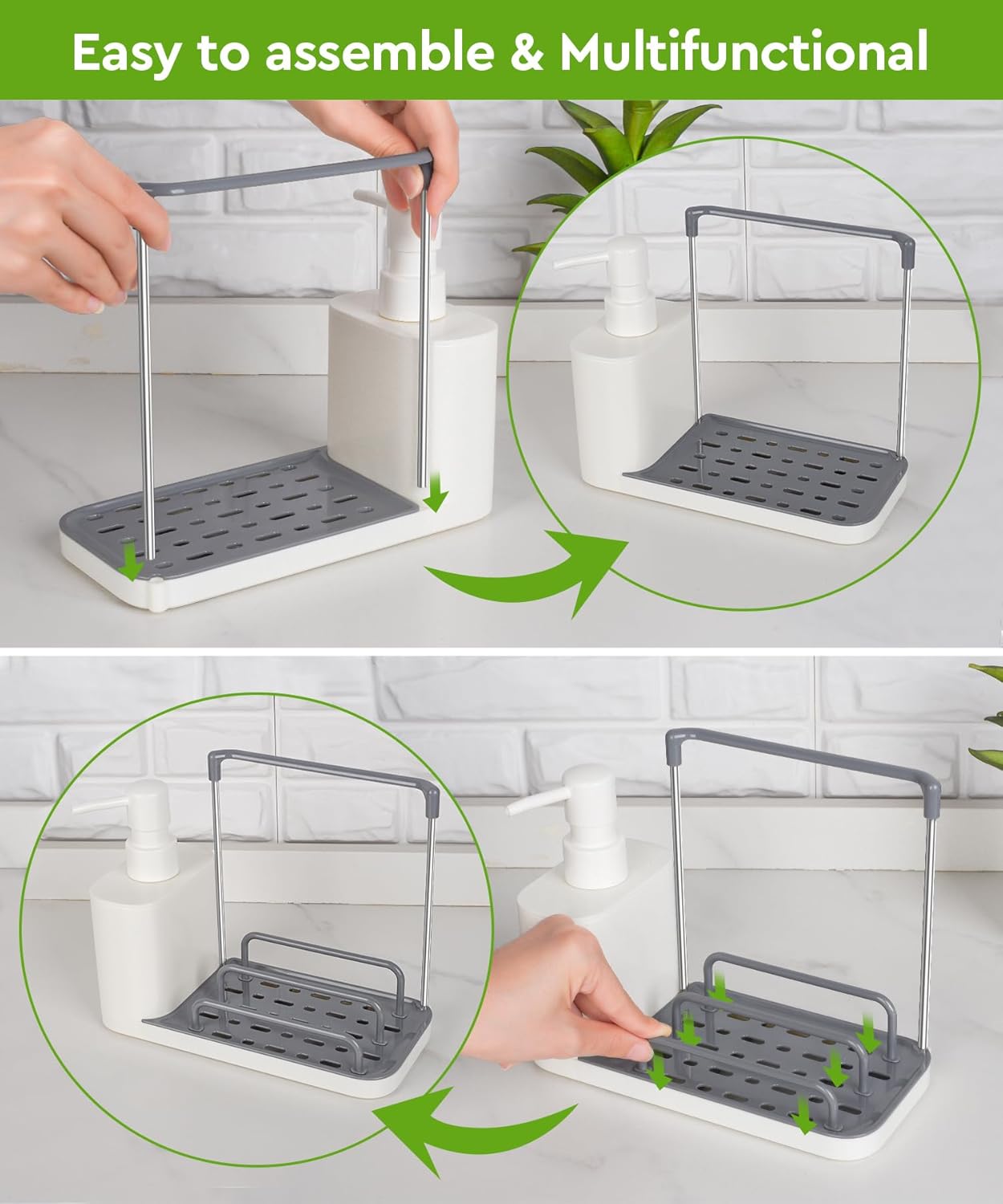 Multi Functional Kitchen Soap Dispenser