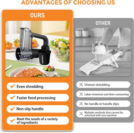 Electric Vegetable Slicer & Cutter