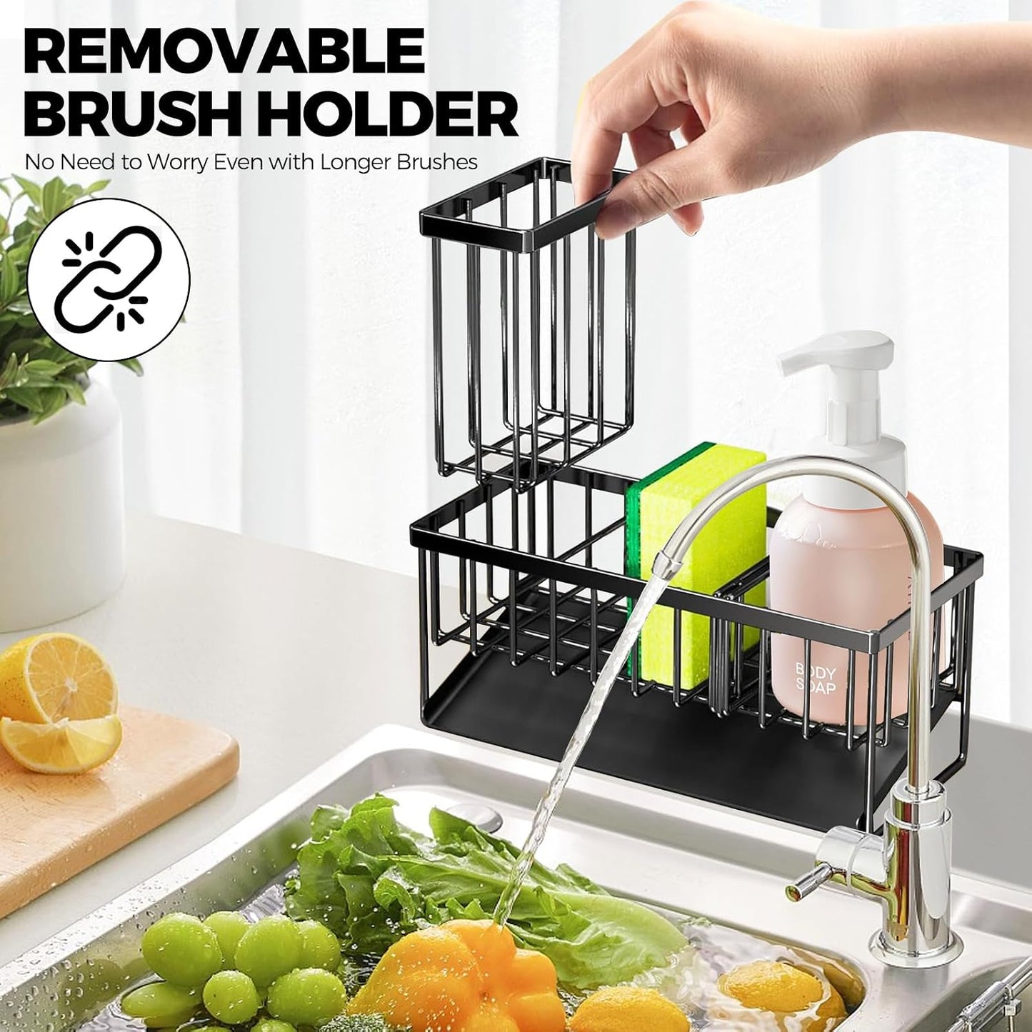 Sink Metal Sponge Holder