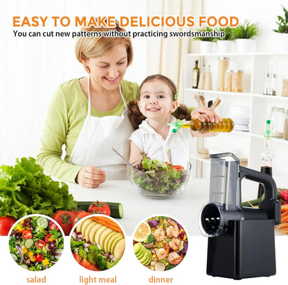 Electric Vegetable Slicer & Cutter