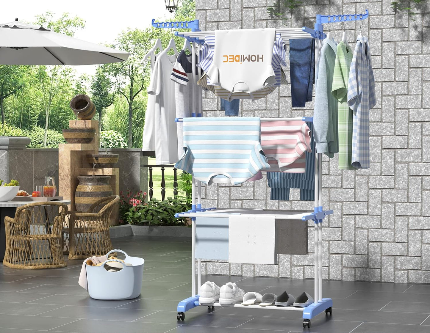 4-tier Clothes Drying Rack