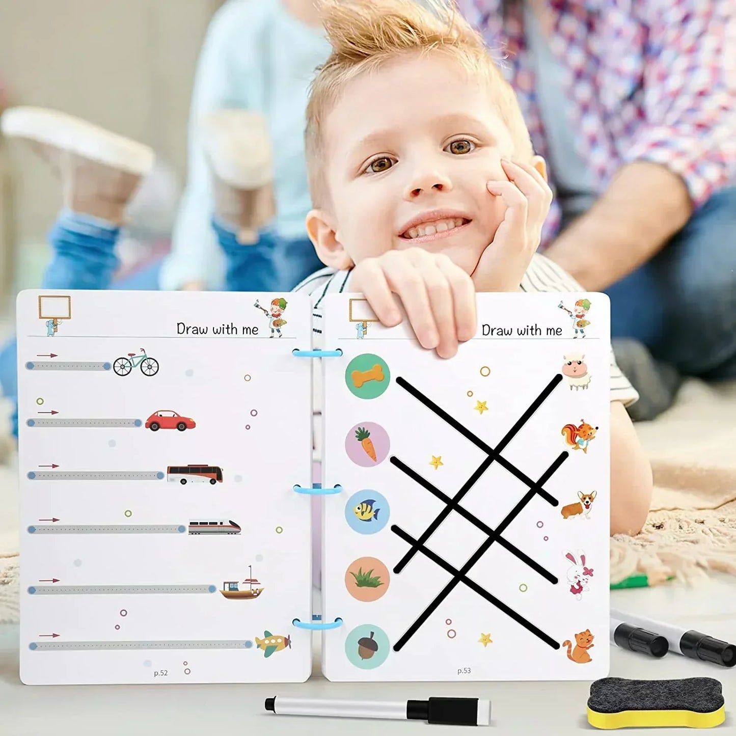 64 pages Reusable Tracing Workbook Set