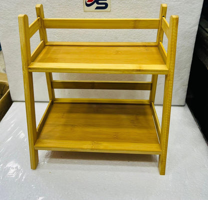 BAMBOO WOODEN KITCHEN SPICES RACK