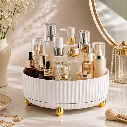 Modern 360° Rotating Tray for Makeup