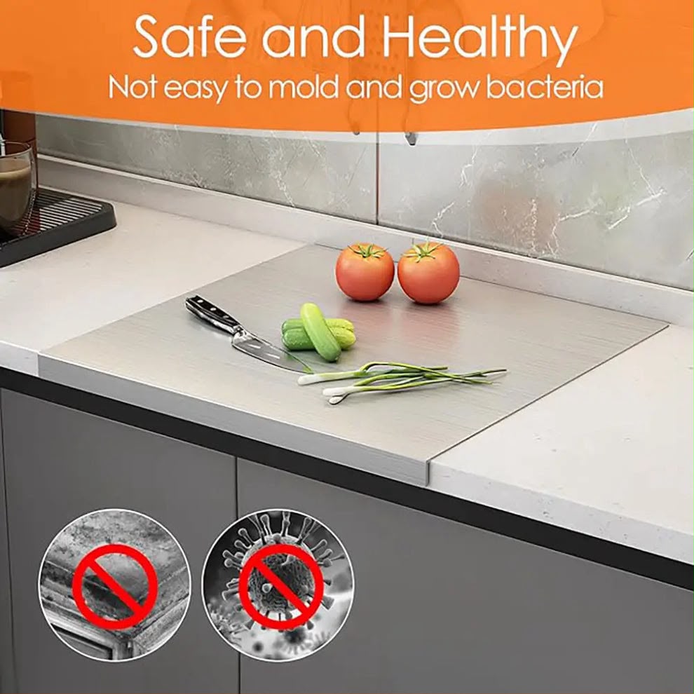 Non magnetic Steel cutting board