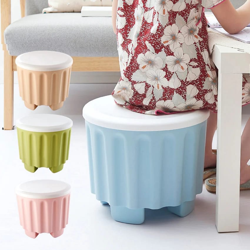 TOY STORAGE STOOL