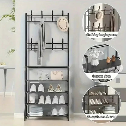 PREMIUM COAT & SHOE RACK