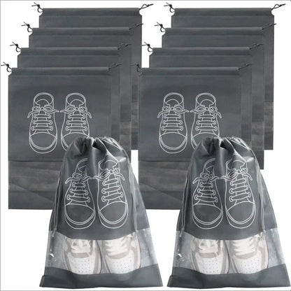 Dust-Proof Travel Shoe Bag (Pack of 10)