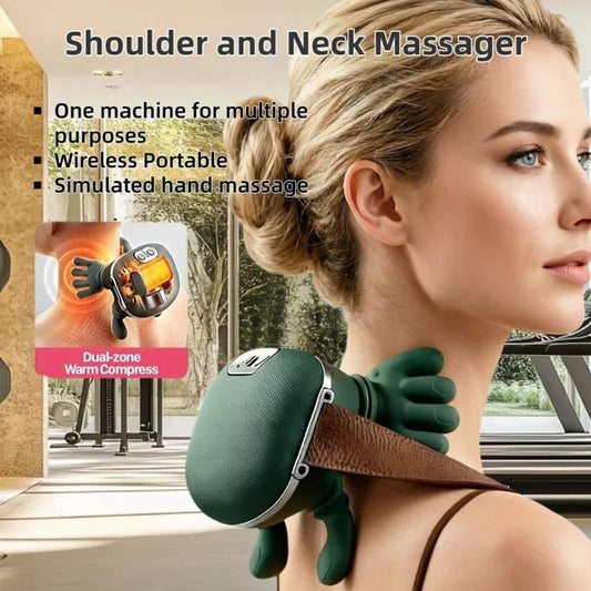 Multi-functional Rechargeable Neck Massager