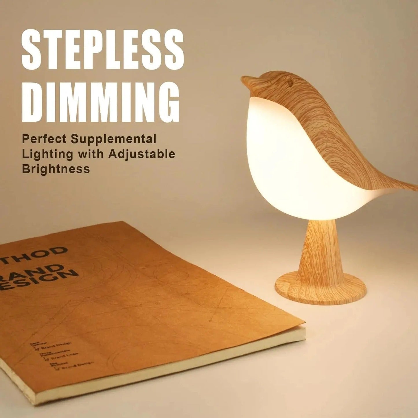Touch Led Bird Lamp