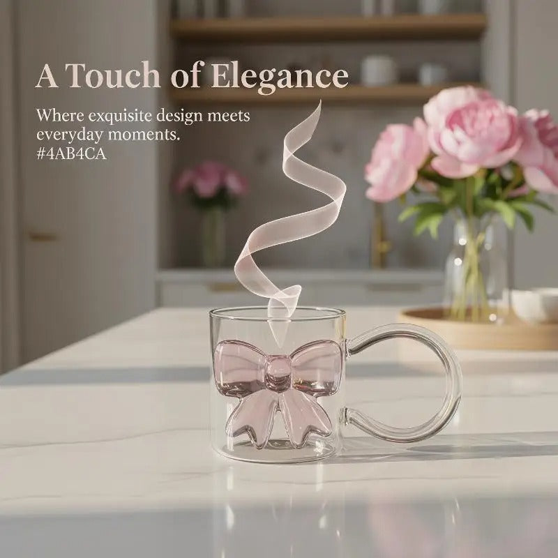 Glass Bow Cup