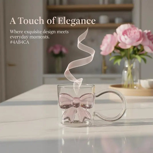 Glass Bow Cup