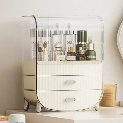 Dustproof Acrylic Transparent Cosmetic Organizer