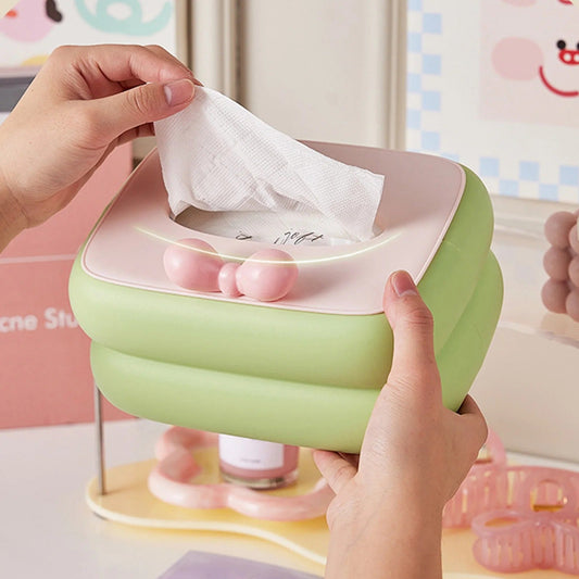 Cute Bow Tissue Box