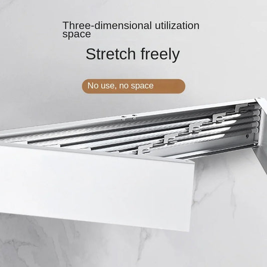 Wall Mounted Foldable Towel Rack