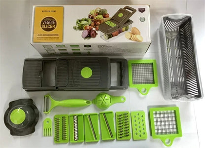 16 in 1 Multifunctional Vegetable Chopper and Slicer