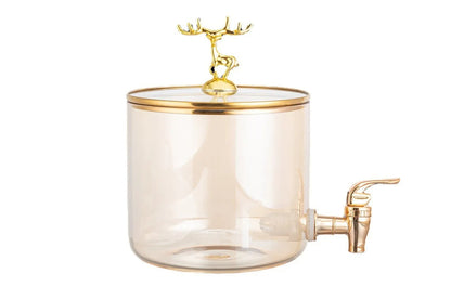Glass Juice 2.6litre Golden Dispense