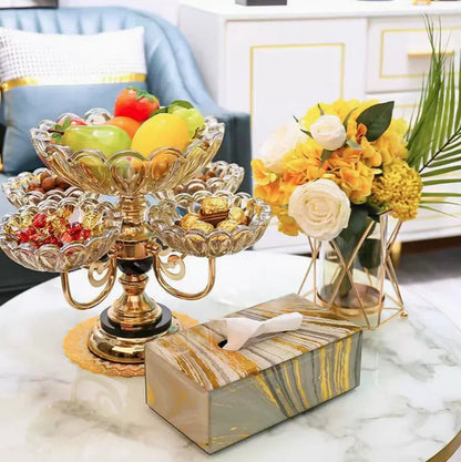 Luxurious European-style fruit platter