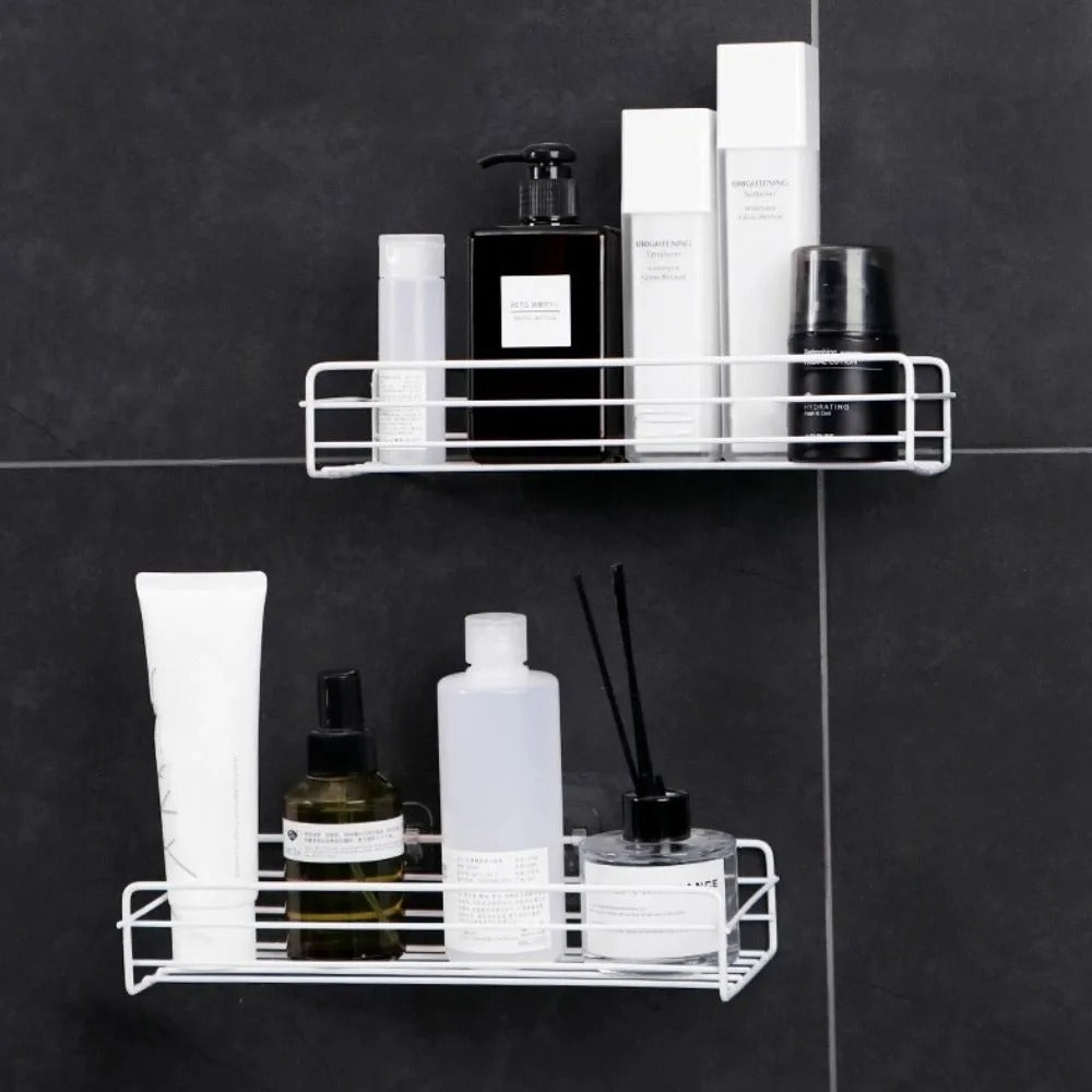 Self-adhesive Wall-Mounted Iron Shelf