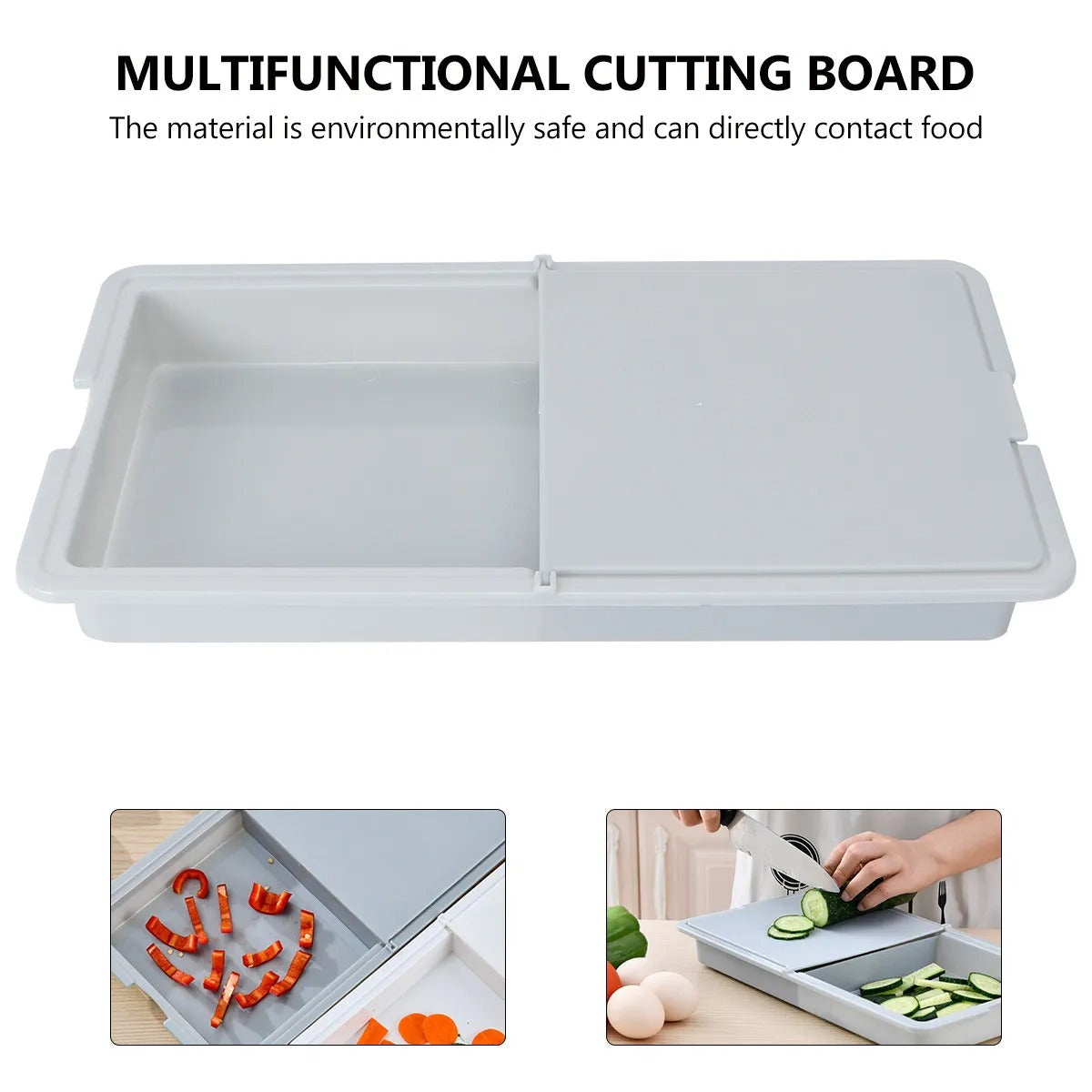 CHOP AND WASH CUTTING BOARD