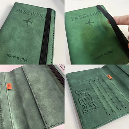 Passport Card Holder Travel Wallet