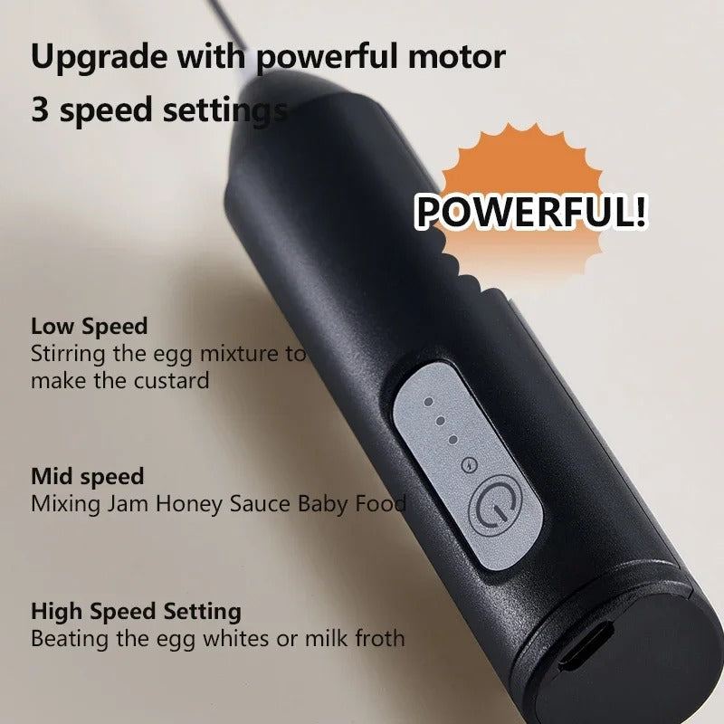 Rechargeable Milk and Coffee Frother