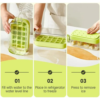 2-in-1 Ice Cube Maker Bottle