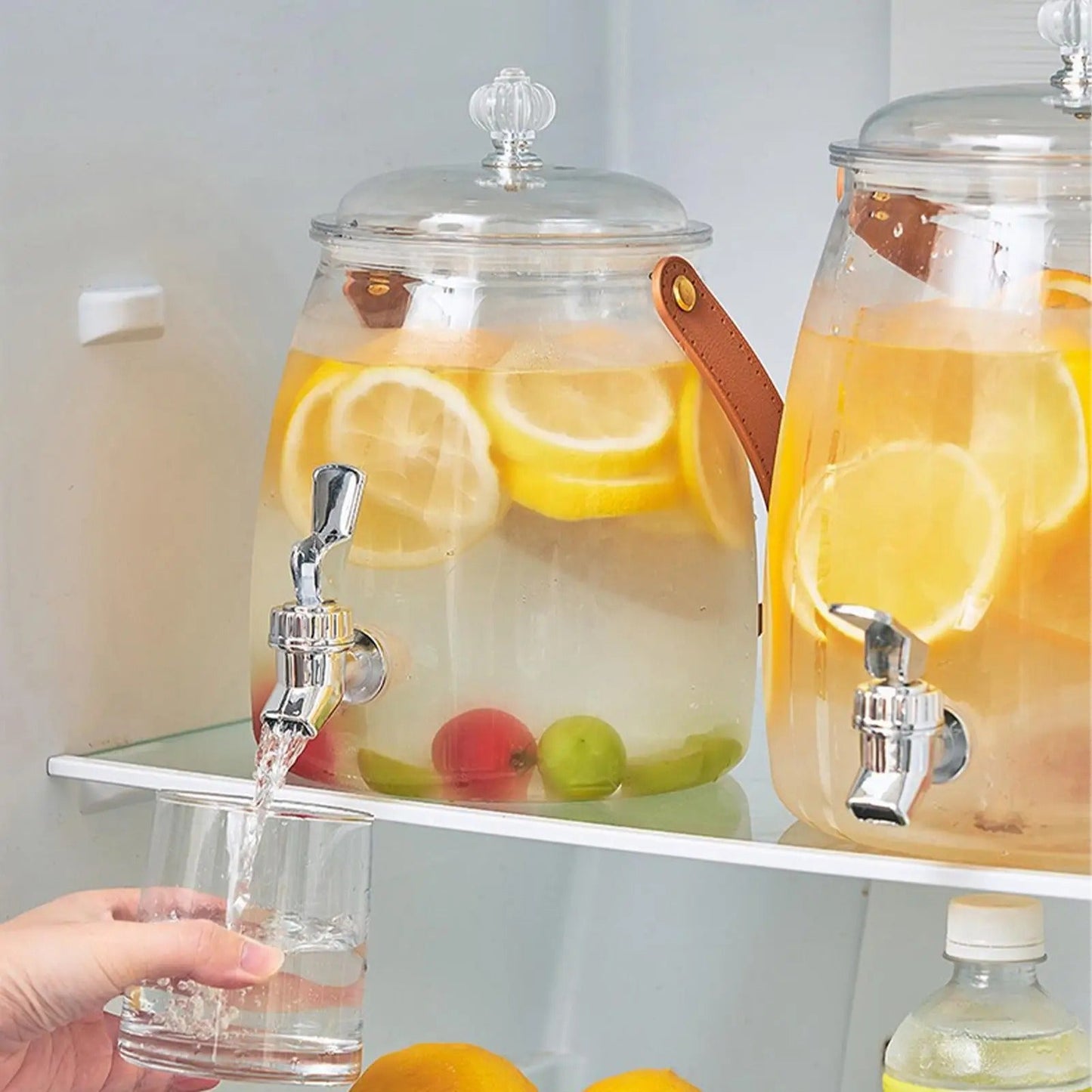 Unbreakable Plastic Beverage Barrel Dispenser