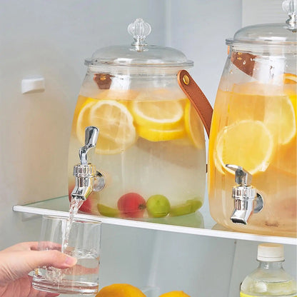 Unbreakable Plastic Beverage Barrel Dispenser