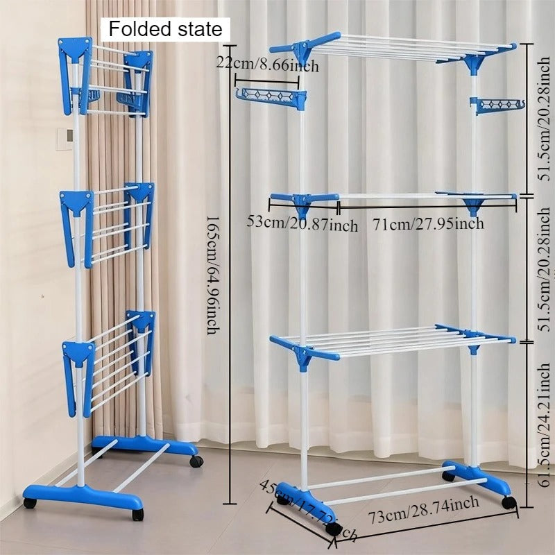 4-tier Clothes Drying Rack