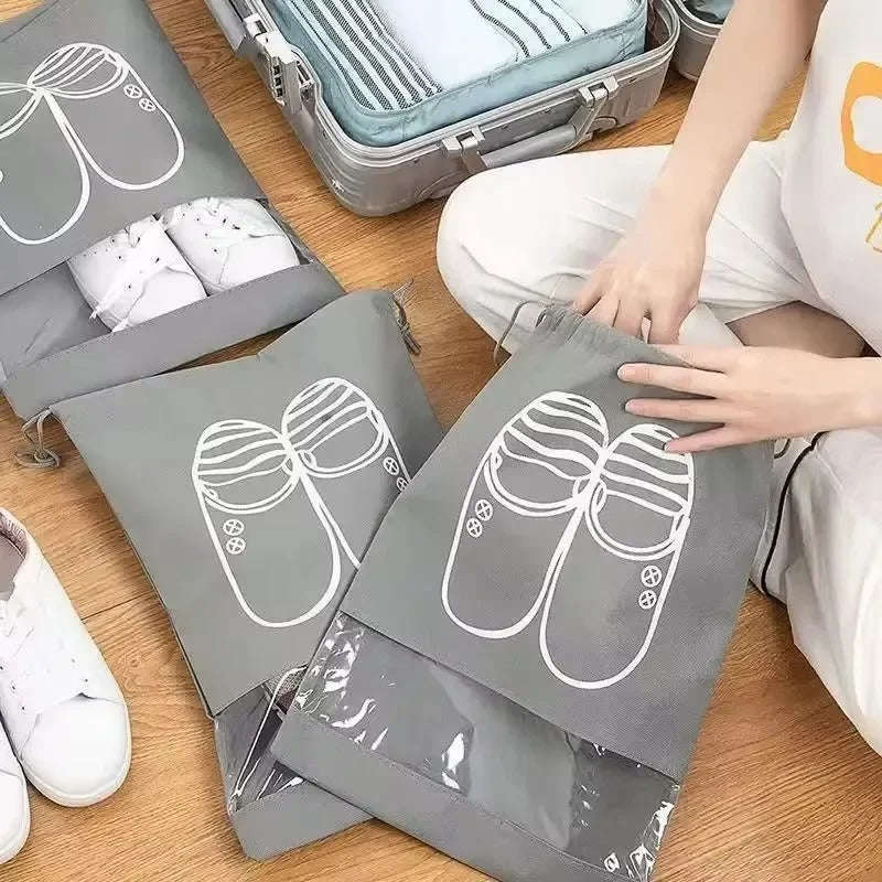 Dust-Proof Travel Shoe Bag (Pack of 10)