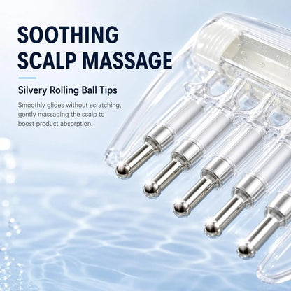 Transparent Hair Scalp Applicator Comb