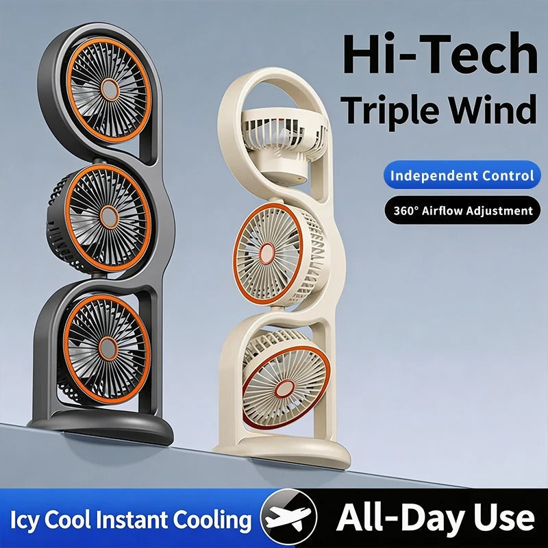 360 manual oscillating fan