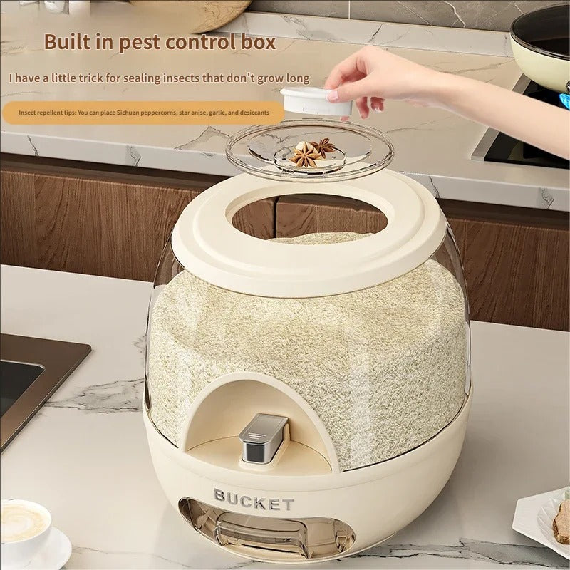 10kg Rice Bucket Dispenser