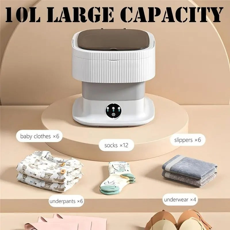 Collapsible Portable Washing Machine 10Ltr
