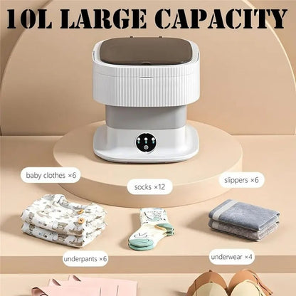 Collapsible Portable Washing Machine 10Ltr