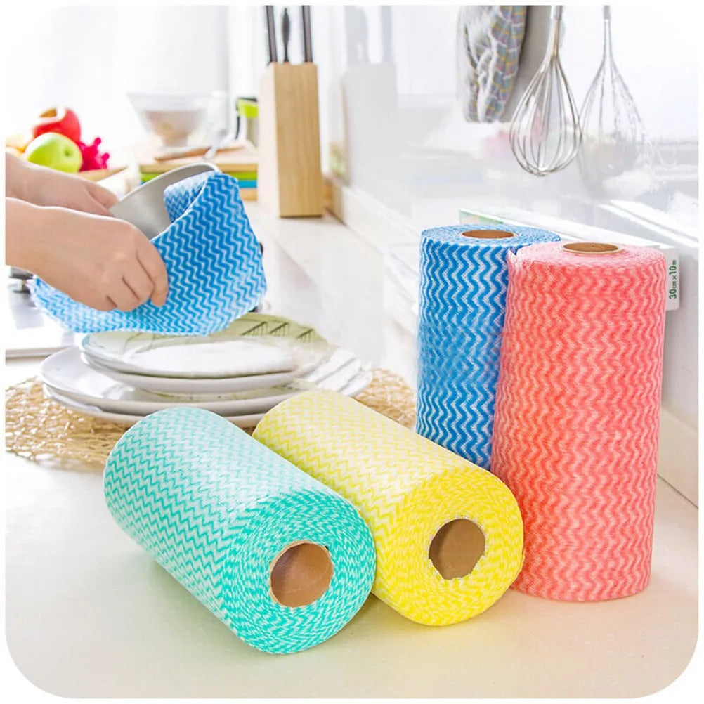50 Sheets Roll Reusable And Washable
