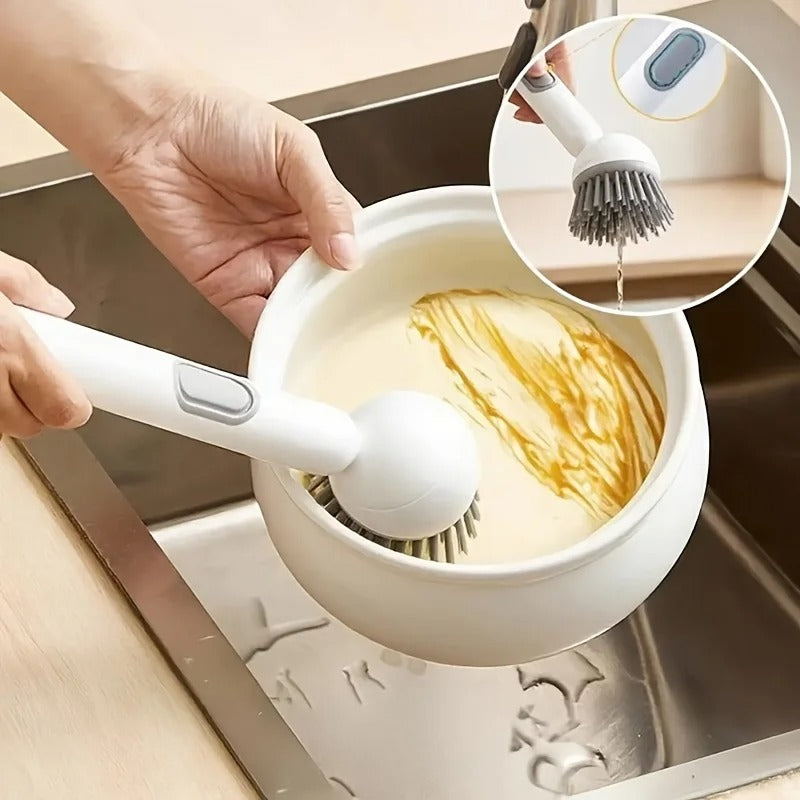 360 Rotating Kitchen Dish Cleaning Brush