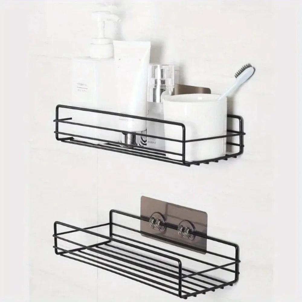Self-adhesive Wall-Mounted Iron Shelf