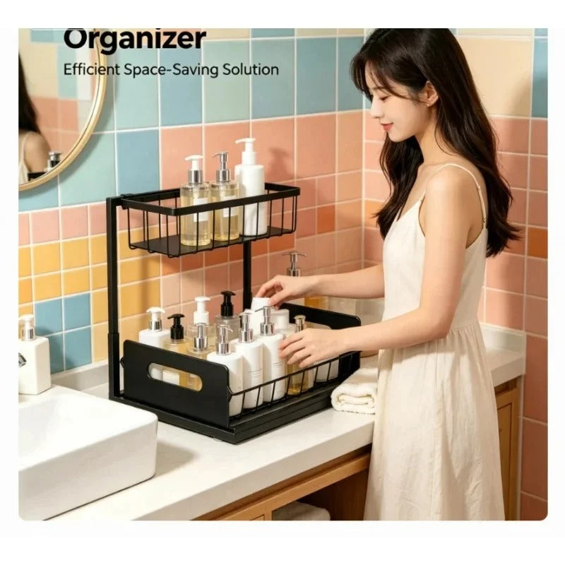 2tier Sink Under Organizer