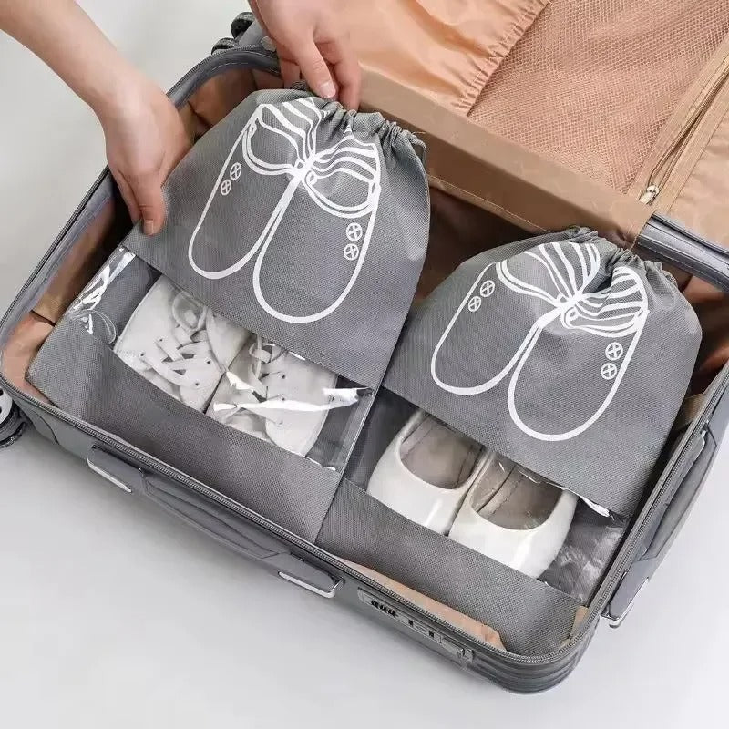 Dust-Proof Travel Shoe Bag (Pack of 10)