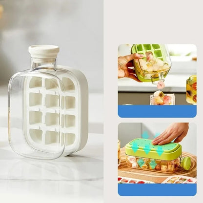2-in-1 Ice Cube Maker Bottle