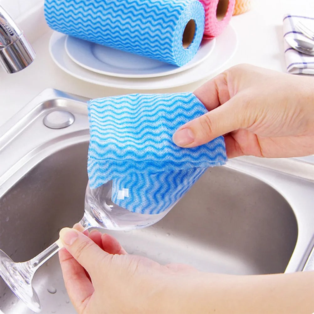 50 Sheets Roll Reusable And Washable